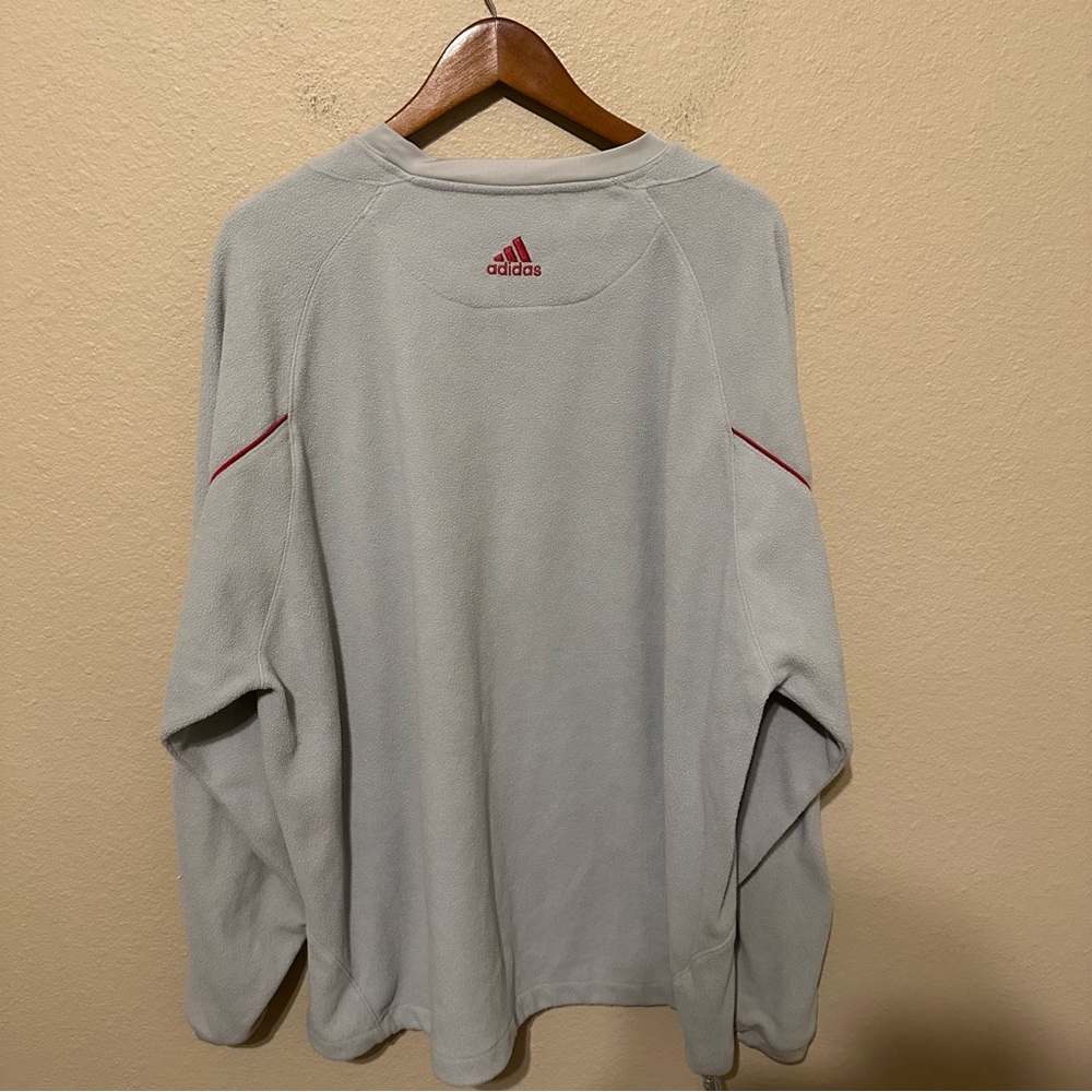Adidas Y2K Men’s Arkansas Razorbacks Fleece Sweatshirt - Picture 3 of 4